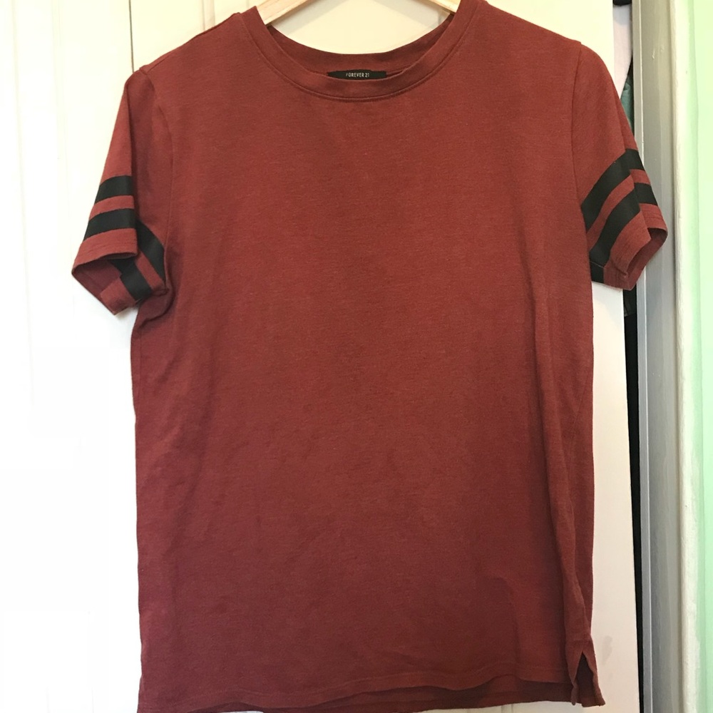 Forever 21 Burgundy Shirt